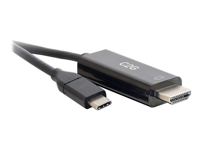 C2G 6ft USB C to HDMI Adapter Cable - 4K 60Hz - External video adapter - USB-C - HDMI