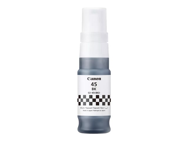 Canon GI 45 BK - 70 ml - black - original - ink refill - for MAXIFY GX1040, GX2040