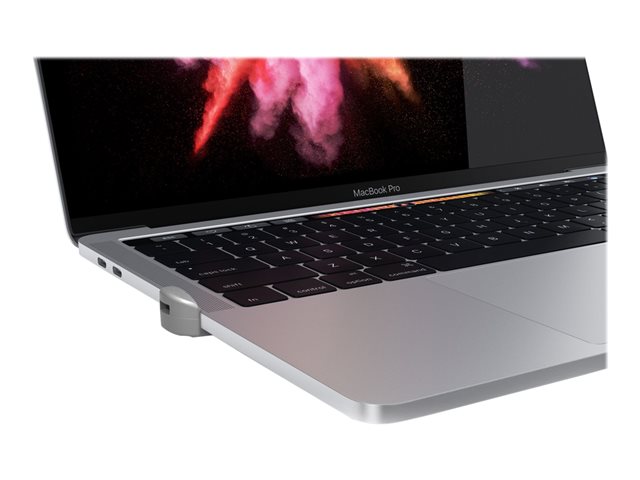 Compulocks Ledge MacBook Pro Touch Bar Cable Lock Adapter With Combination Cable Lock - Security slot lock adapter - with combination cable lock