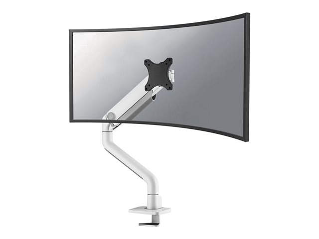 Neomounts DS70S-950WH1 - Mounting kit (desk mounting arm) - full-motion - for Monitor - aluminium - white - screen size: 17"-49"