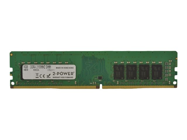 2-Power - DDR4 - 8 GB - DIMM 288-pin - 2133 MHz / PC4-17000 - CL15 - 1.2 V - unbuffered - non-ECC - for EliteDesk 800 G2 (SFF, tower), ProDesk 400 G3 (micro tower, SFF), 490 G3 (micro tower)