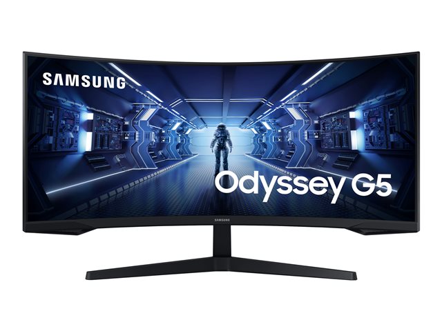 Samsung Odyssey G5 C34G55TWWP - G55T Series - LED monitor - curved - 34" - HDR