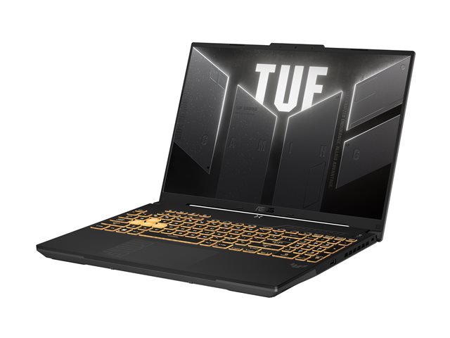 ASUS TUF Gaming F16 FX607VU-RL033W - Intel Core i7 - 13620H / up to 4.9 GHz - Win 11 Home - GeForce RTX 4050 - 16 GB RAM - 512 GB SSD NVMe - 16" 1920 x 1200 @ 144 Hz - Gigabit Ethernet - Wi-Fi 6, Bluetooth - mecha grey