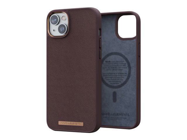 NJORD GENUINE LEATHER CASE IPHONE 14 PRO BROWN