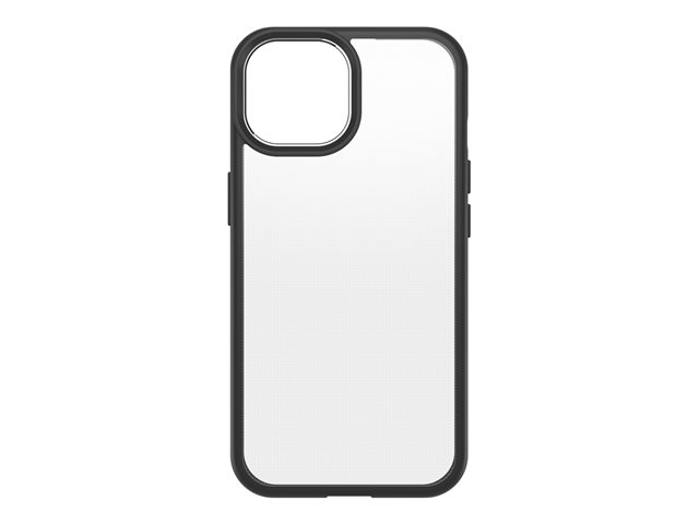 OtterBox React Apple iPhone 15 Black Crystal - clear/black