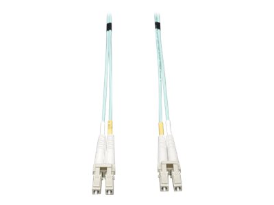 Eaton Tripp Lite Series 10Gb Duplex Multimode 50/125 OM3 LSZH Fiber Patch Cable (LC/LC) - Aqua, 4M (13 ft.) - patch cable - 4 m - aqua