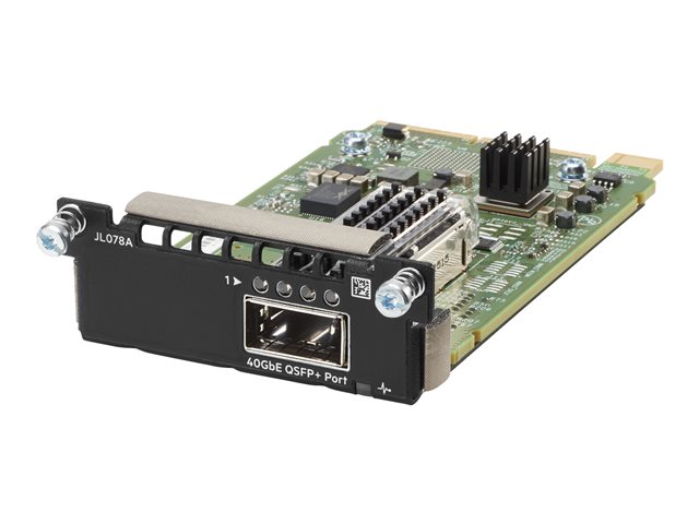 HPE Aruba 3810M 1QSFP+ 40GbE Module - network device accessory kit