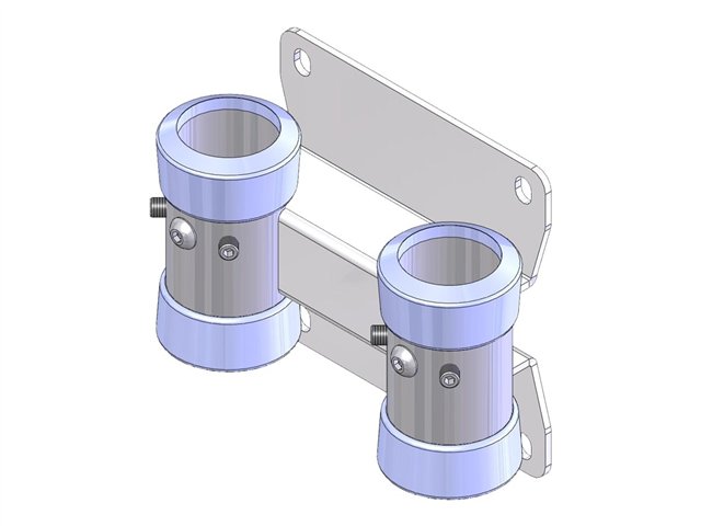 Unicol Avecta PS3A1b mounting component - sinterflex black