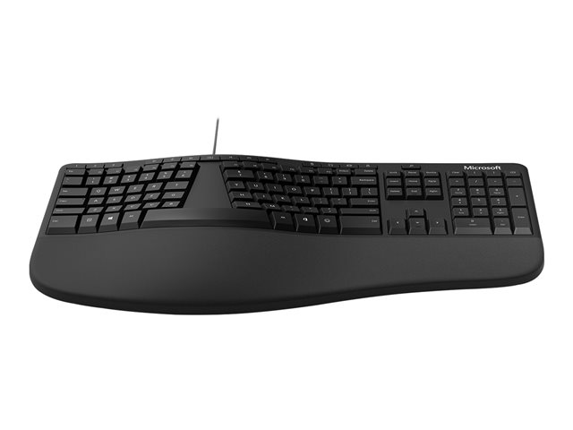 Microsoft Ergonomic Keyboard - for Business - keyboard - UK - black