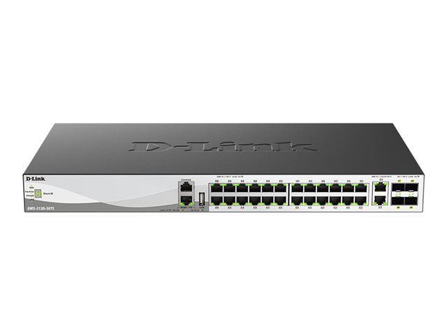 D-Link DMS 3130-30TS - switch - 24 ports - Managed - rack-mountable