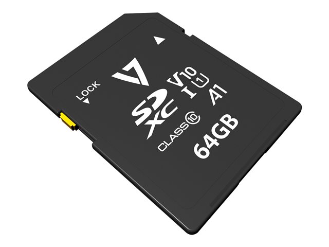 64GB SDXC V10 U1 A1 CL10 UHDMAX 90MB/S READ 18MB/S WRT