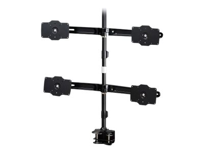 QUAD MONITOR CLAMP MOUNT MAX 32IN