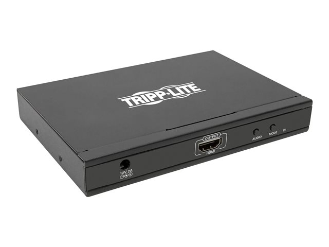 Tripp Lite HDMI Quad Multi-Viewer Switch - 4-Port with Built-in IR, 1080p @ 60 Hz (F/4xF) - video/audio switch - 4 ports