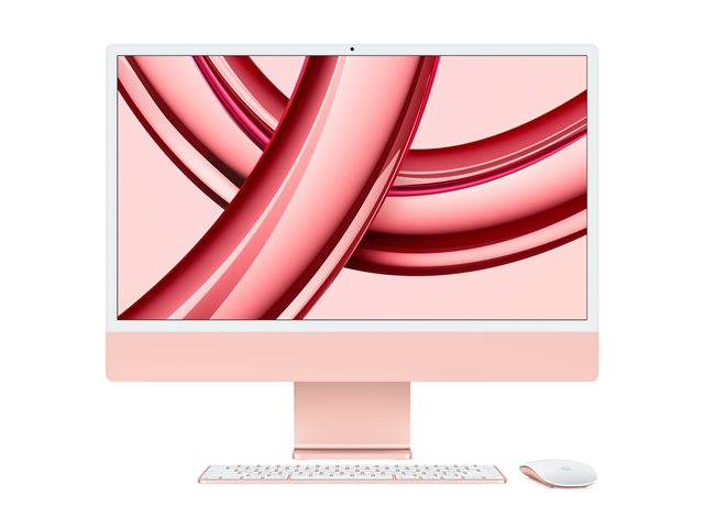 Apple iMac with 4.5K Retina display - all-in-one M3 - 8 GB - SSD 256 GB - LED 24" - UK
