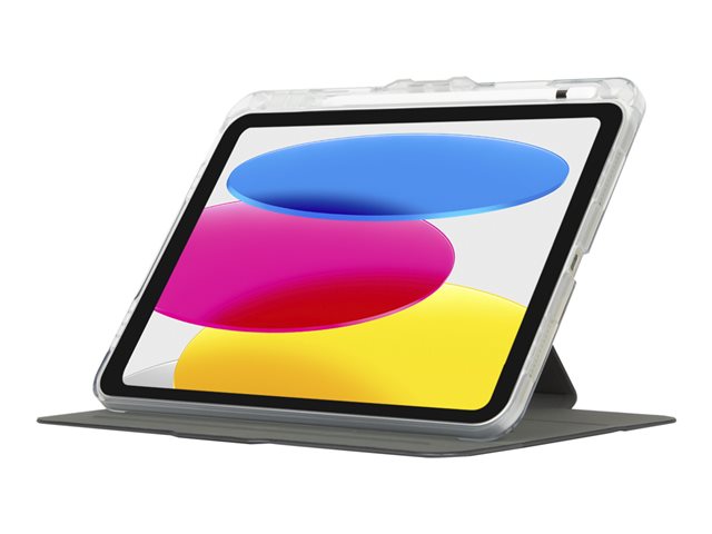 Targus VersaVu - Flip cover for tablet - clear - for Apple 10.9-inch iPad (10th generation), iPad A16 Wi-Fi, A16 Wi-Fi + Cellular
