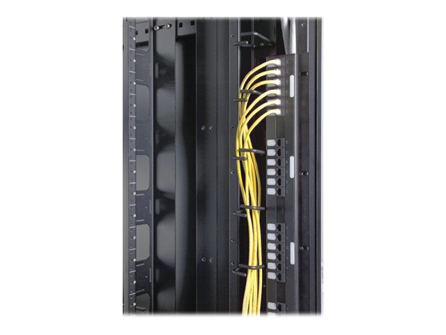 APC Data Distribution Cable - Network cable - TAA Compliant - RJ-45 (F) to RJ-45 (F) - 2.1 m - UTP - CAT 5e - riser - grey