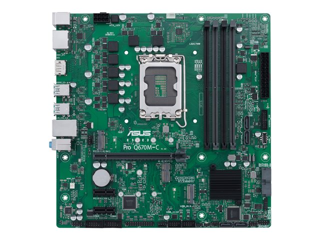 ASUS Pro Q670M-C-CSM - motherboard - micro ATX - LGA1700 Socket - Q670