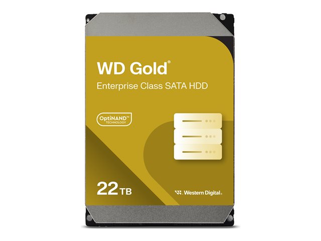 22TB GOLD 512 MB 3.5IN SATA 6GB/S 7200RPM