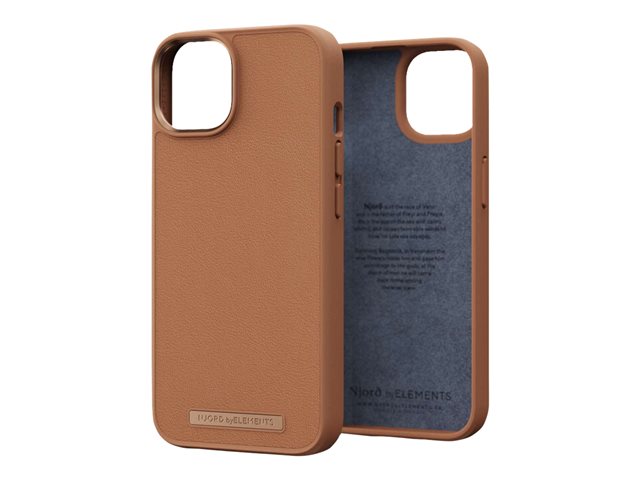 NJORD GENUINE LEATHER CASE IPHONE 14 PRO COGNAC