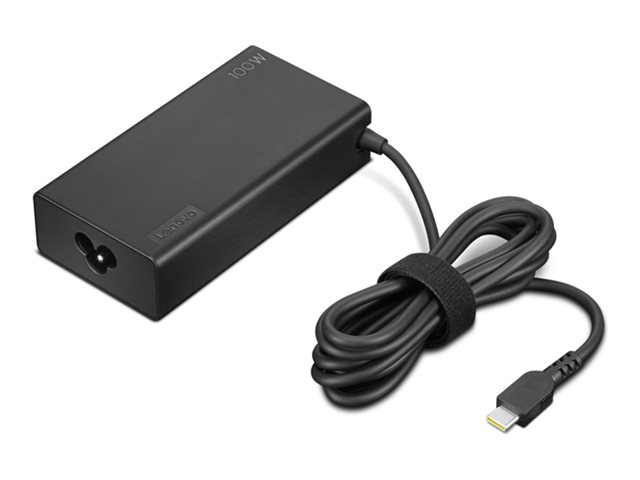 Lenovo - USB-C power adapter - 100 Watt
