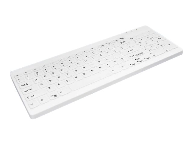 HYGIENE COMPACT ULTRAFLAT KEYBOARD WITH NUMPAD SEALED WAT