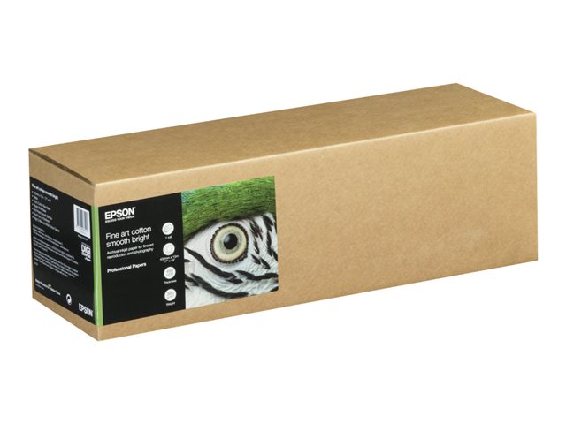 Epson Fine Art - rag paper - smooth matte - 1 roll(s) - Roll (43.2 cm x 15 m) - 300 g/m²