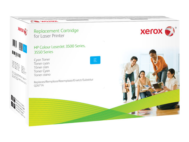Xerox - cyan - compatible - toner cartridge (alternative for: HP Q2671A)