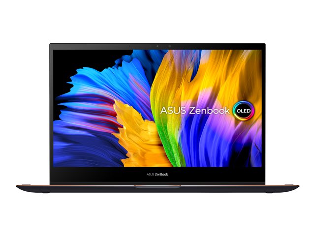 ASUS Zenbook Flip S13 OLED UX371EA-HL711W - Flip design - Intel Core i7 1165G7 / 2.8 GHz - Evo - Win 11 Home - Iris Xe Graphics - 16 GB RAM - 1 TB SSD NVMe - 13.3" OLED touchscreen 3840 x 2160 (4K) - Wi-Fi 6 - jade black
