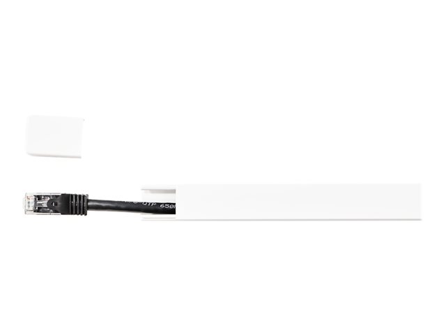 Startech 20 Pack Cable Raceway End Cap for CBMWWD3211, Cable Management Accessories, Channel Raceway Fitting End Cap, Cable Raceway Connectors, Wiring Duct End Piece, UL Listed - ABS Plastic, UL94 HB (CBMWWD3211E) - Cable raceway end cap - white - TAA Com