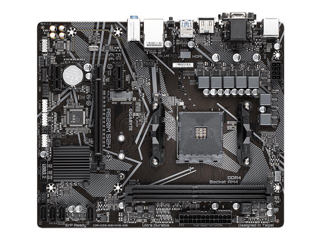 MB AMD AM4 A520 A520M S2H DDR4 M-ATX