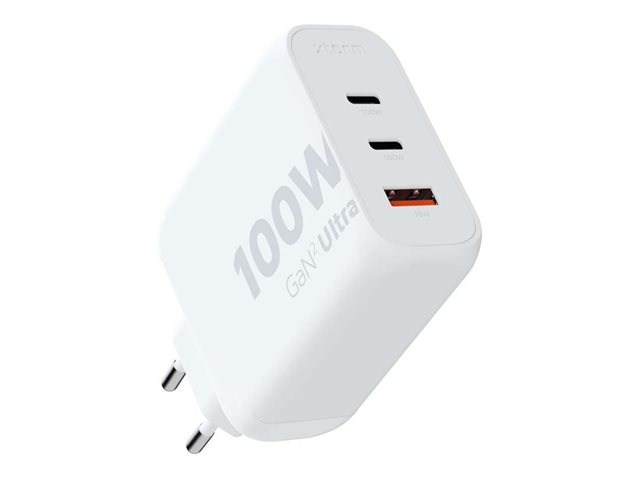 xtorm XEC100 power adapter - GaN2 Ultra - USB, 2 x USB-C - 100 Watt