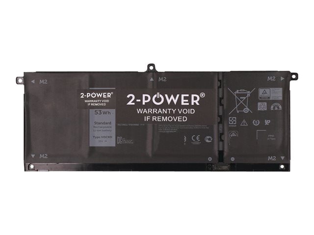 2-Power - laptop battery - Li-pol - 3530 mAh - 53 Wh