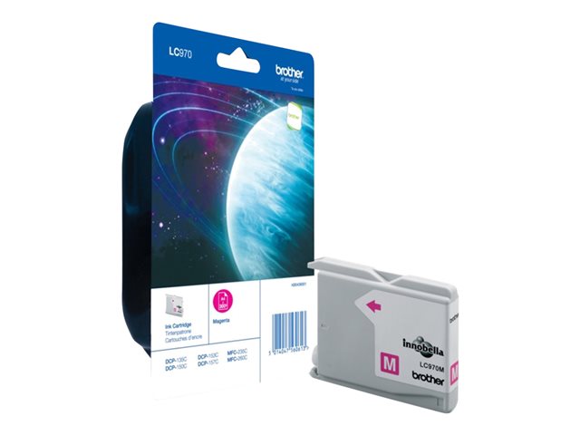 Brother LC970MBP - Magenta - original - blister - ink cartridge - for Brother DCP-135C, DCP-150C