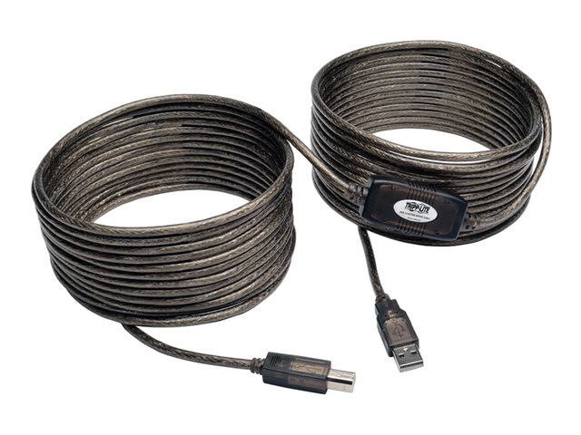 Eaton Tripp Lite Series 36ft USB 2.0 Hi-Speed Active Repeater Cable USB-A to USB-B M/M 36' - USB cable - USB to USB Type B - 11 m