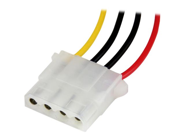 StarTech 12in Molex LP4 Power Extension Cable M/F - 4 pin Molex Power Connector - 4 pin Power Extension Cable - LP4 Power Cable (LP4POWEXT12) - Power extension cable - 4 PIN internal power (M) to 4 PIN internal power (F) - 30.48 cm - for P/N: PYO2L, SATAP