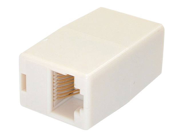 StarTech.com Cat5e RJ45 Modular Inline Coupler - 10 Pack - Cat5e Coupler - RJ45 to RJ45 Coupler - 10 pack RJ45 Couplers - Ethernet Coupler - Network coupler - RJ-45 (F) to RJ-45 (F) - CAT 5e - beige (pack of 10)
