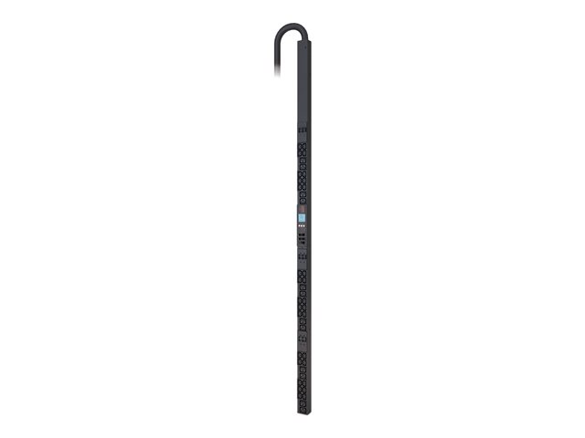APC Metered Rack PDU - Power distribution unit (rack-mountable) - AC 400 V - 23 kW - 3-phase - Ethernet 10/100, RS-232 - input: IEC 60309 - output connectors: 42 - 0U - 1.82 m cord - Canada, United States - black - for P/N: SMX1500RM2UCNC, SMX2KR2UX145, S