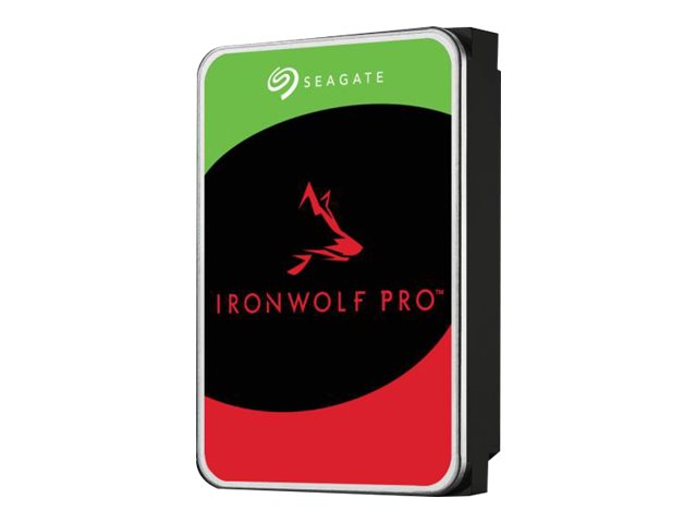 Seagate IronWolf Pro ST8000NT001 - Hard drive - 8 TB - internal - 3.5" - SATA 6Gb/s - 7200 rpm - buffer: 256 MB - with 3 years Seagate Rescue Data Recovery