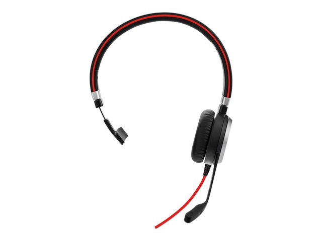 Jabra Evolve 40 MS mono - Headset - on-ear - convertible - wired