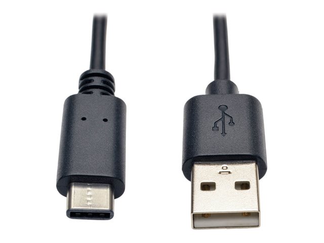 Eaton Tripp Lite Series USB-A to USB-C Cable, USB 2.0, (M/M), 6 ft. (1.83 m) - USB cable - USB-C (M) to USB (M) - USB 2.0 - 1.83 m - molded - black