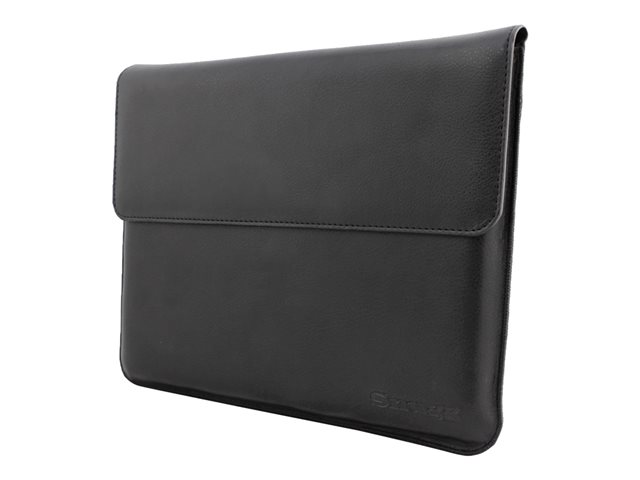 Snugg - Protective sleeve for tablet - polyurethane leather - black - for ThinkPad 10 (without SmartCard reader)
