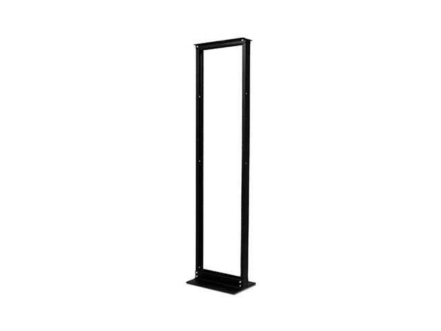 APC NetShelter 2 Post Open Frame Rack - rack - 45U