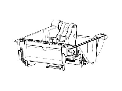 KIT PRINT MECHANISM 203DPI ZD620D