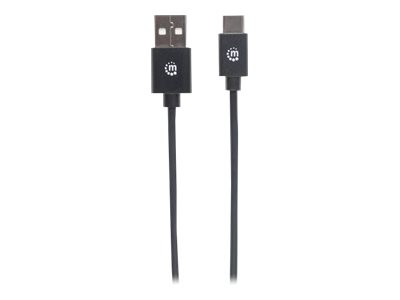 USB-C TO USB-A CABLE 50CM- MALE/MALE 480MBPS (USB 2.0) BLA