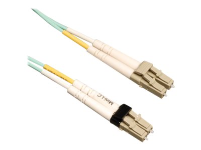 Eaton Tripp Lite Series 10Gb Duplex Multimode 50/125 OM3 LSZH Fiber Patch Cable (Mini-LC / LC) - Aqua, 2M (6 ft.) - patch cable - 2 m - aqua