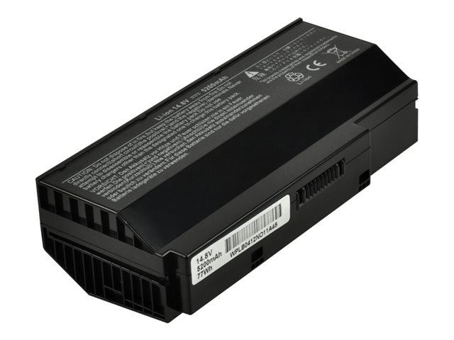 2-Power Main Battery Pack - laptop battery - Li-Ion - 5200 mAh - 77 Wh