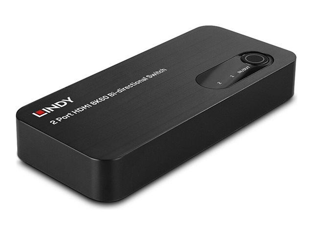 Lindy - video/audio switch - 8K60, bidirectional - 2 ports
