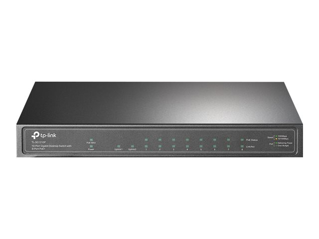 TP-Link TL-SG1210P - switch - 10 ports - unmanaged