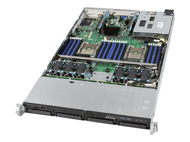 Intel Server System R1304WFTYSR - Server - rack-mountable 1U - 2-way - no CPU - RAM 0 GB - SATA - hot-swap 2.5", 3.5" bay(s) - no HDD - Gigabit Ethernet, 10 Gigabit Ethernet - monitor: none