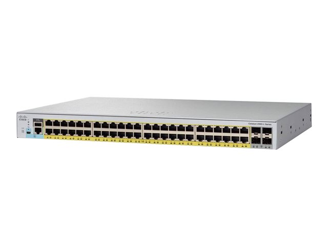 Cisco Catalyst 2960L-SM-48TS - switch - 48 ports - smart - rack-mountable